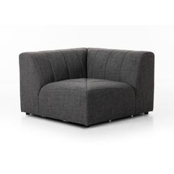 Build Your Own: Langham Channeled Sectional - Saxon Charcoal by Four Hands