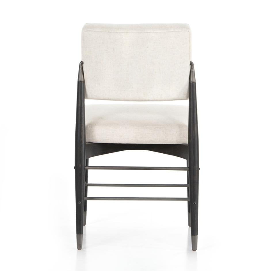 Anton Dining Chair In Savile Flax by FOUR HANDS