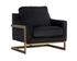 Kalmin Armchair - Abbington Black by Sunpan