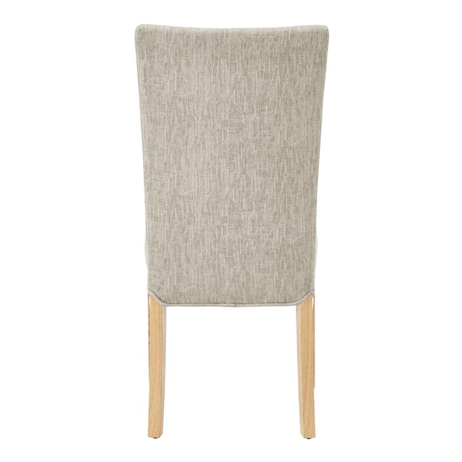 Milton Fabric Dining Side Chair, Pasadena Beige by New Pacific Direct