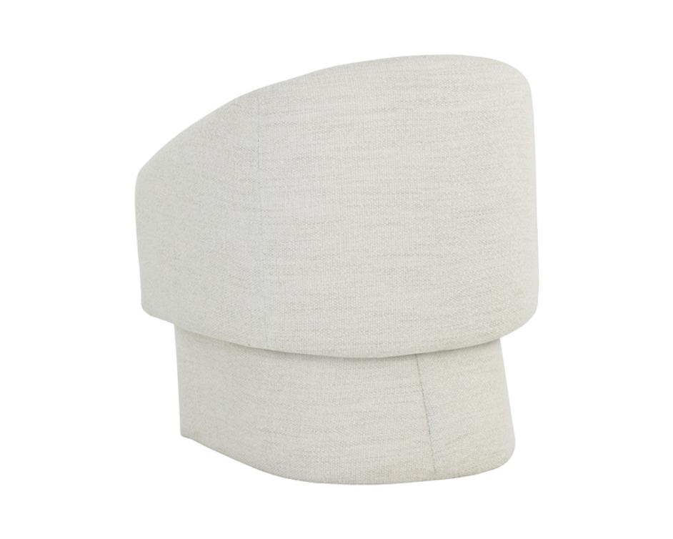 LAURYN LOUNGE CHAIR - MERINO PEARL by Sunpan