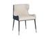 Gianni Dining Chair - Dillon Cream / Dillon Thunder by Sunpan