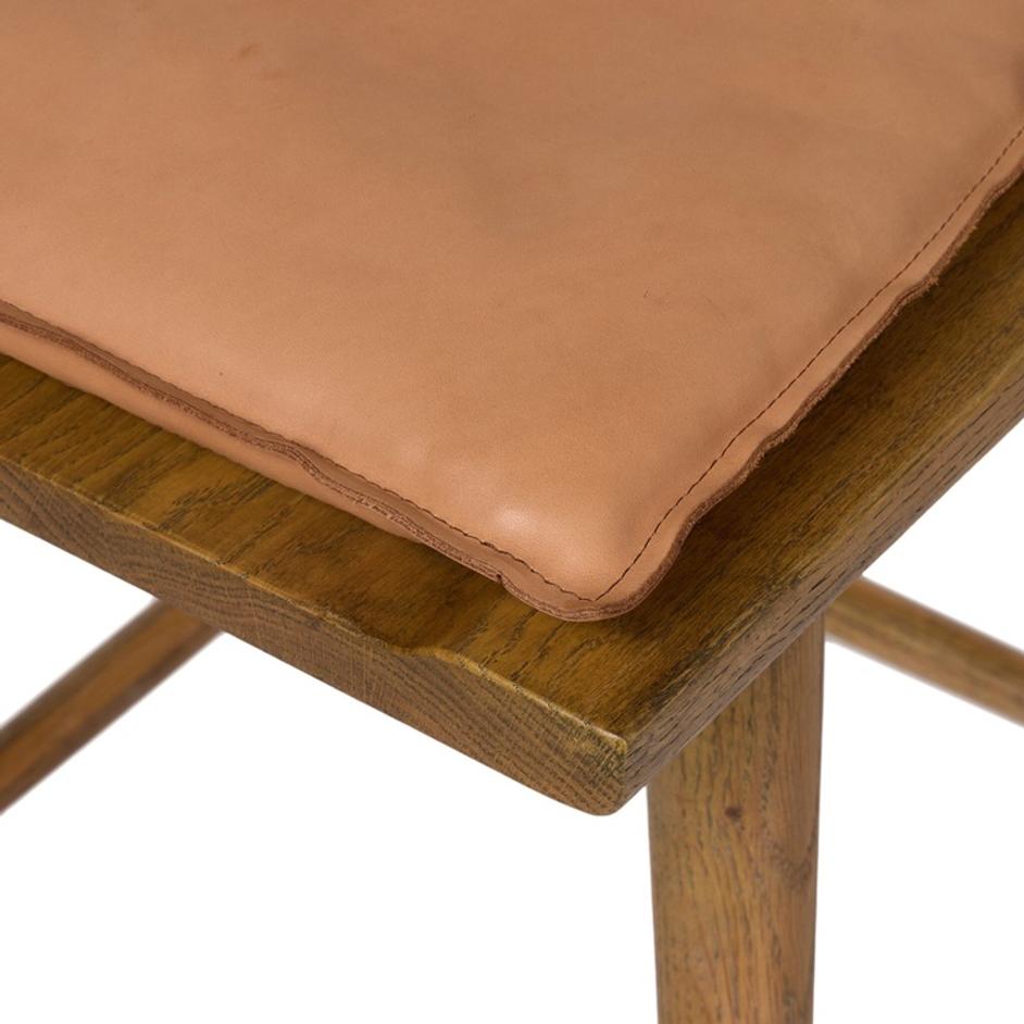 Ripley Bar + Counter Stool - Whiskey Saddle by Four Hands