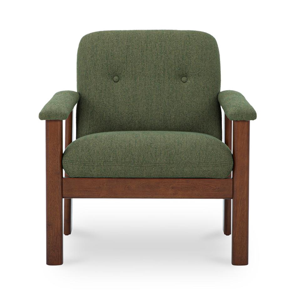 Parker Lounge Chair Green by Moes Home