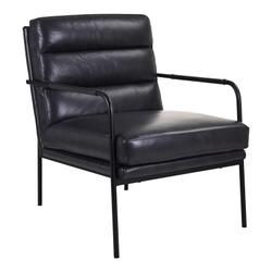 VERLAINE CHAIR RAVEN BLACK by Moes Home