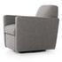 Emanuel Swivel Chair In Fallon Charcoal by Four Hands