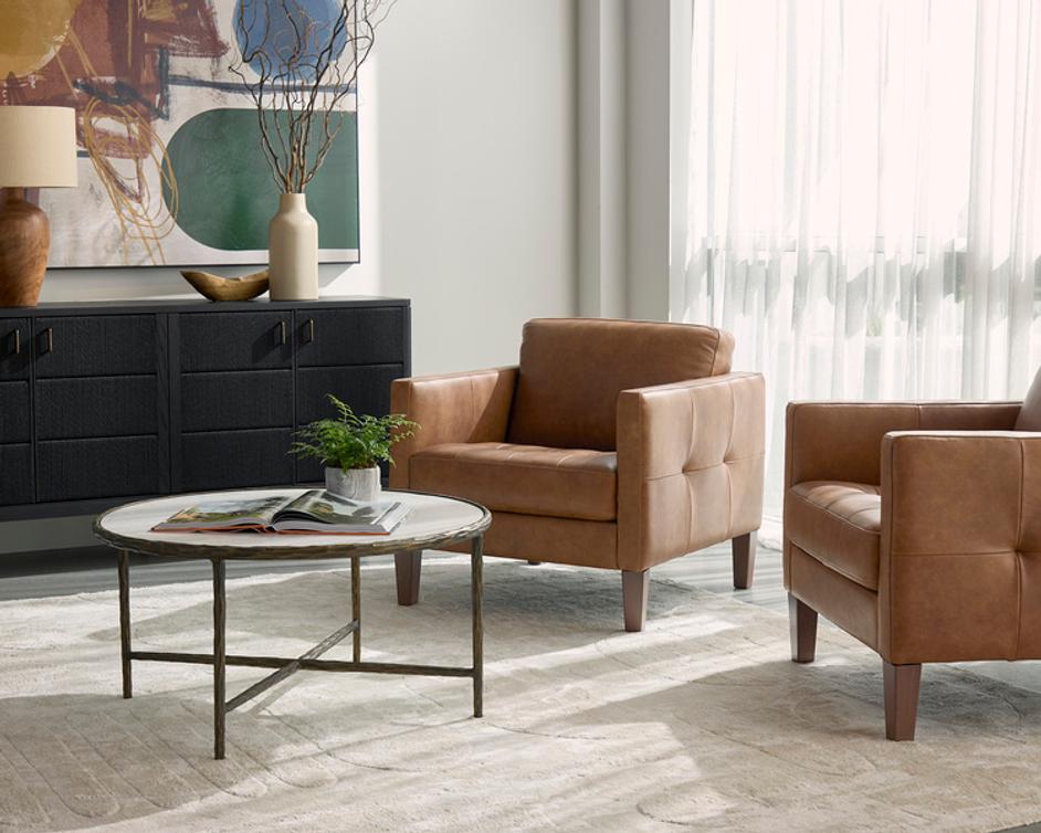 RIYAZ COFFEE TABLE by Sunpan