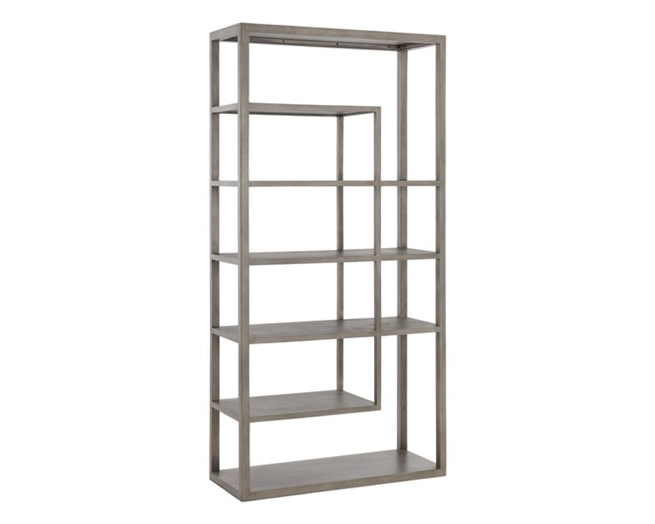 KENZIE BOOKCASE - GREY by Sunpan