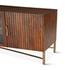 Cosmopolitan 78" Media Cabinet, Honey Brown by Home Trends & Design