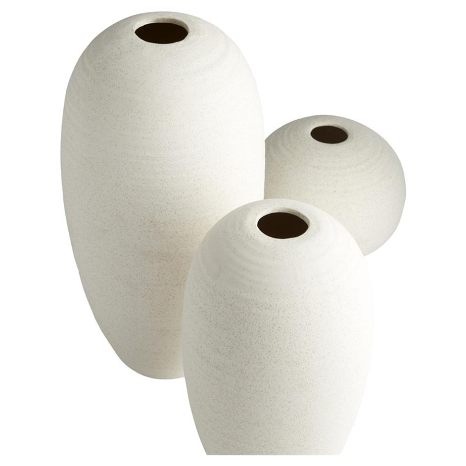 Perennial Vase | White - Small by Cyan Design