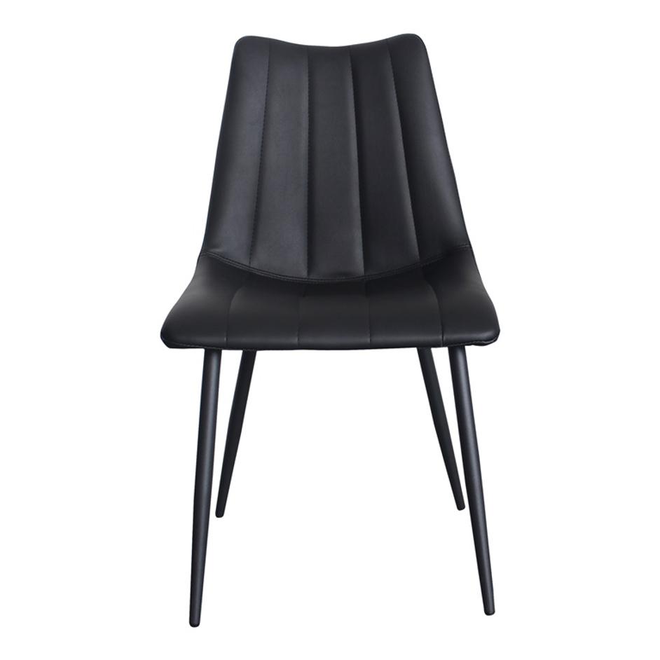 ALIBI DINING CHAIR MATTE BLACK by Moes Home
