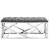 Santoli Bench In Silver Gray by Modway Furniture