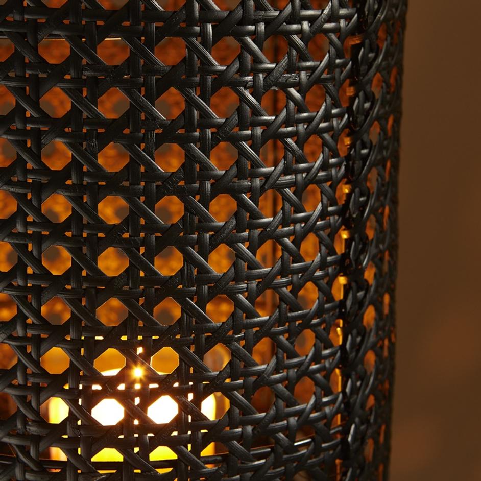 Sm Tennyson Candleholder in Matte Black by Cyan Design