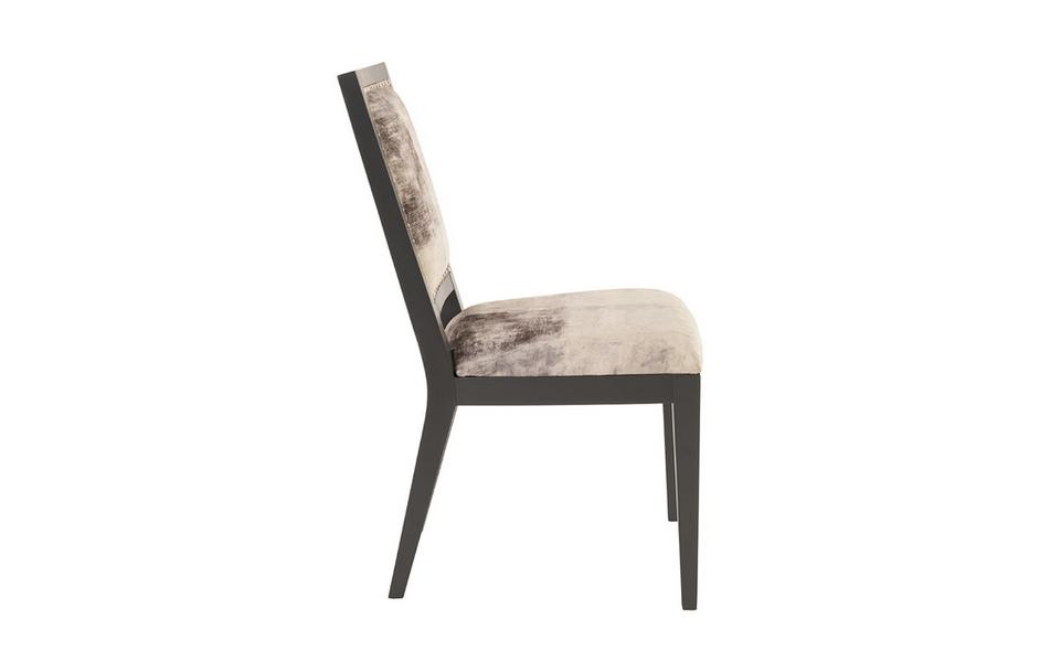 Mesmerize Dining Chair, Mist Grey, Grey Wooden Legs by PHILLIPS COLLECTION