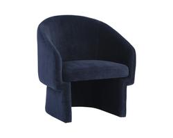 Lauryn Lounge Chair - Danny Navy by Sunpan