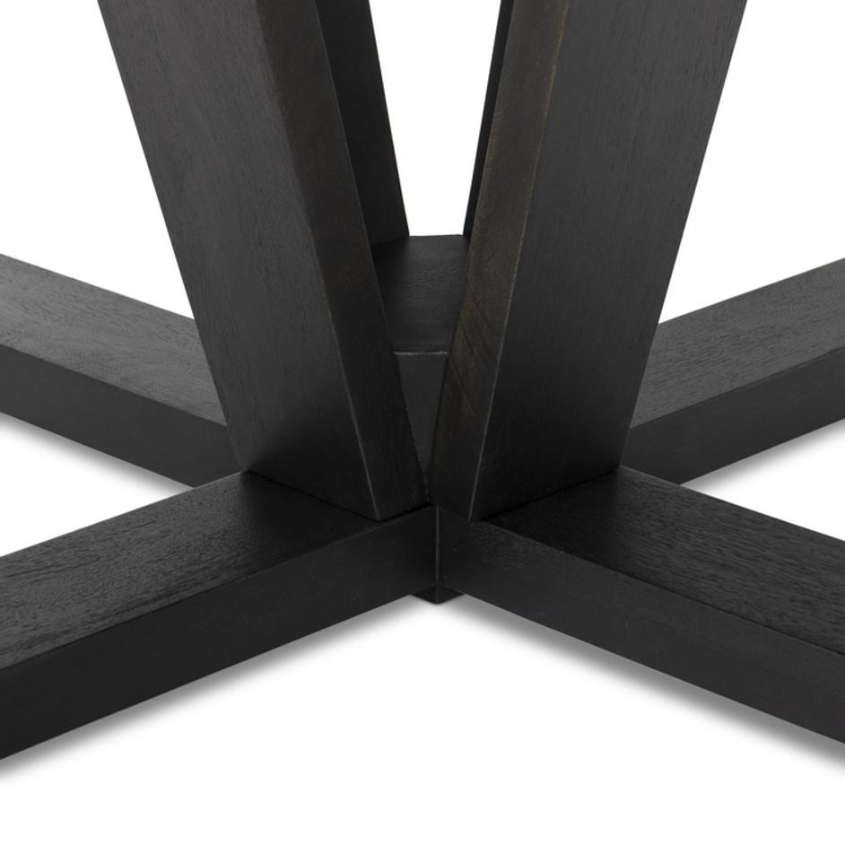 Cobain Dining Table - Flint Black by Four Hands