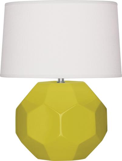 Citron Franklin Table Lamp by Robert Abbey