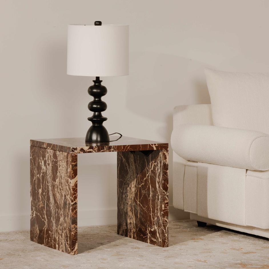 Gwen Table Lamp Black by Moes Home