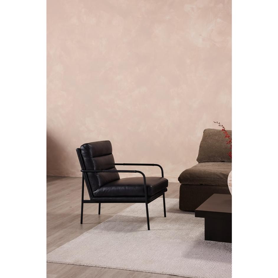 VERLAINE CHAIR RAVEN BLACK by Moes Home