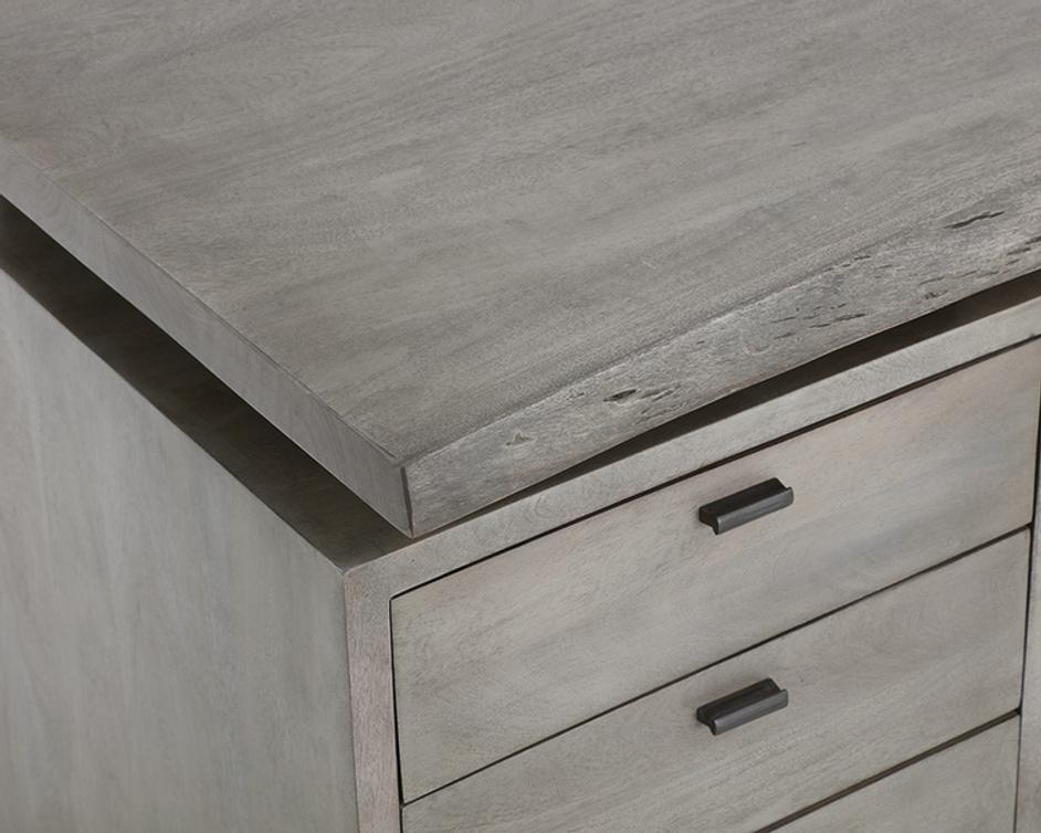 LEWIS DESK - GREY by Sunpan