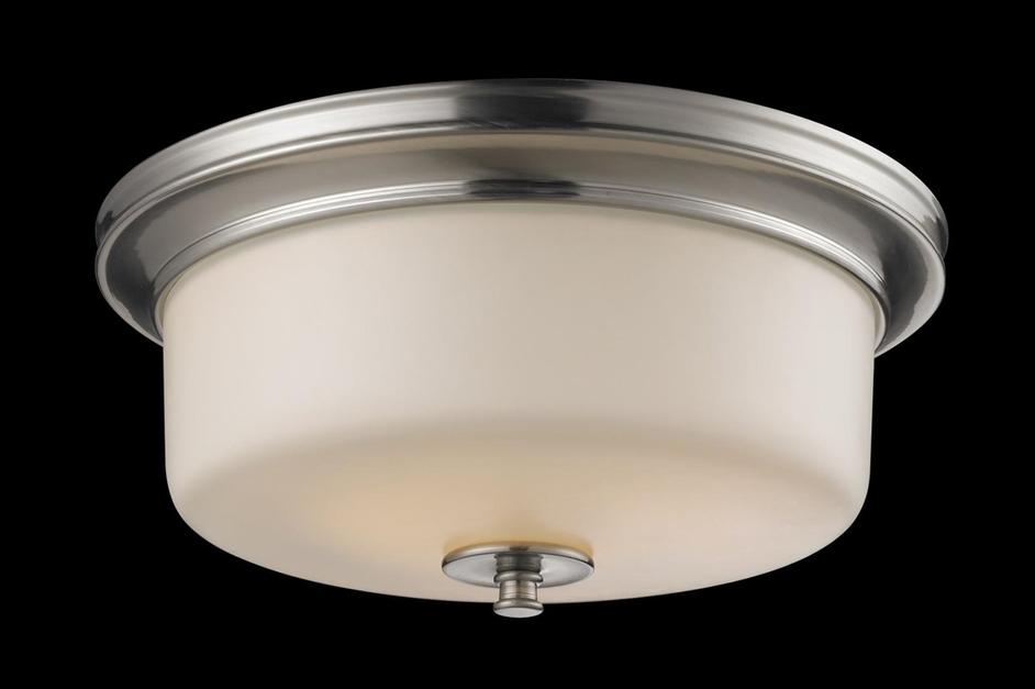 Cannondale 3 Light Flush Mount in Brushed Nickel Finish by Z-Lite