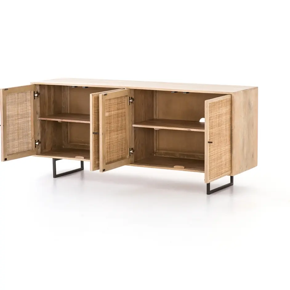 CARMEL SIDEBOARD-NATURAL MANGO by FOUR HANDS