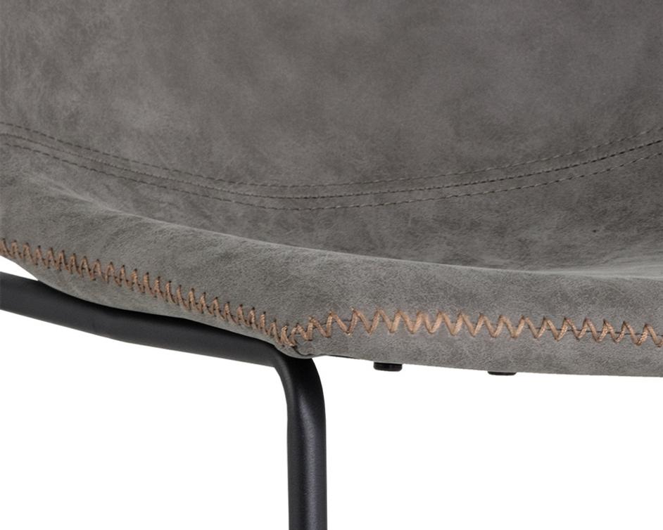 Cal Counter Stool - Antique Grey by Sunpan