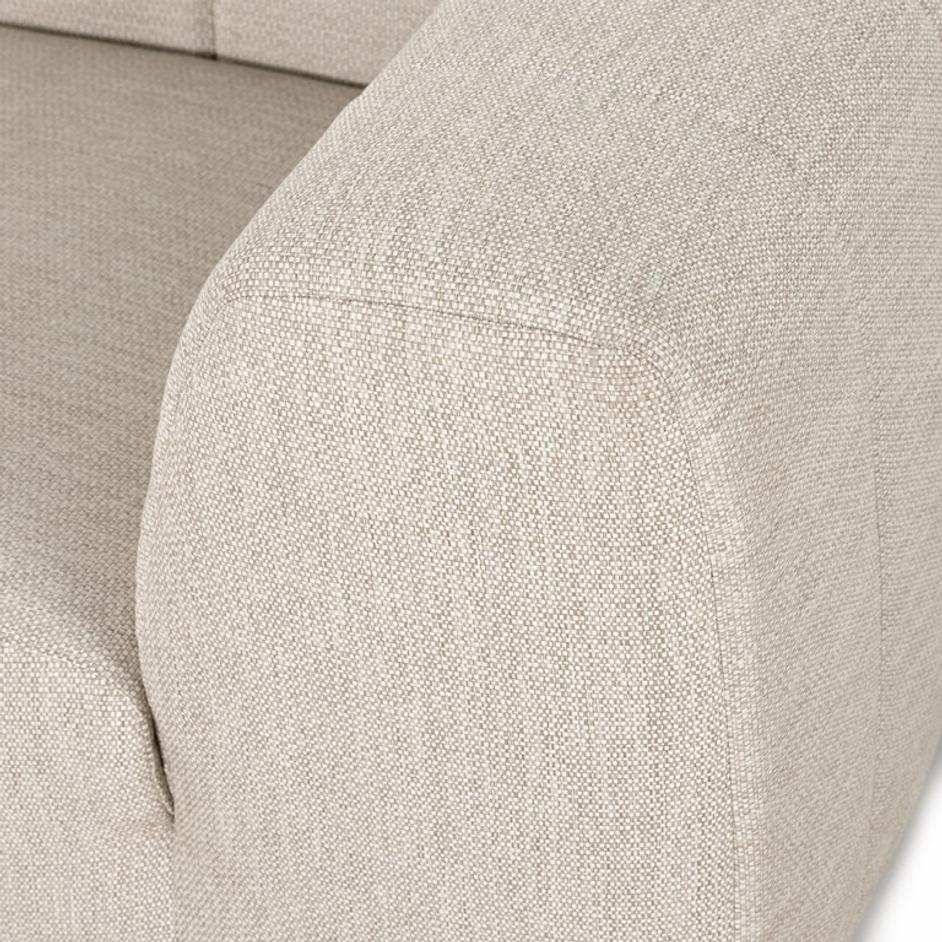 Gwen Outdoor 4 Pc Sectional In Faye Sand by FOUR HANDS