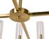 CLARABELLE CHANDELIER - LARGE - BRASS by Sunpan