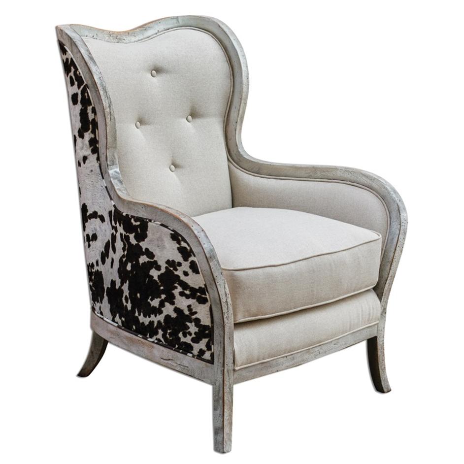 Chalina High Back Armchair by Uttermost