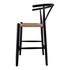 VENTANA COUNTER STOOL BLACK AND NATURAL by Moes Home