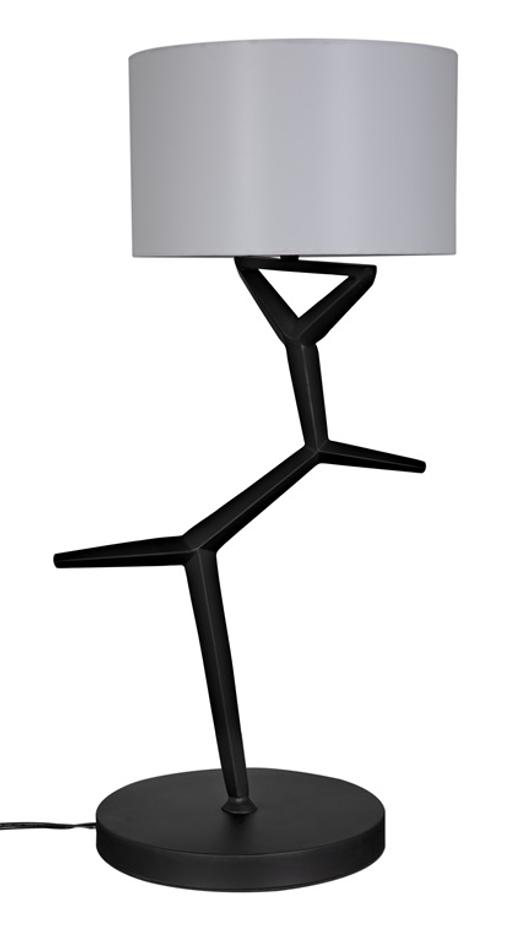 Arizona Lamp with Shade by Noir Furniture