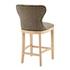 Dorsey Fabric Counter Stool, Pasadena Taupe by New Pacific Direct