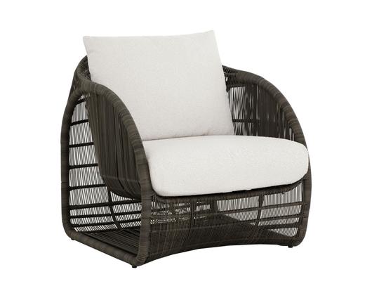 TULUM LOUNGE CHAIR - LOUIS CREAM by Sunpan