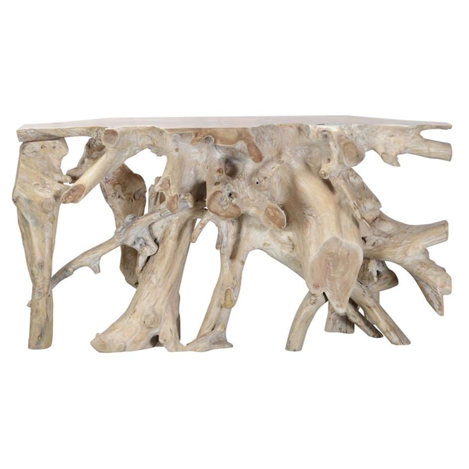 Cypress Root Console Table 59-60" by Classic Home