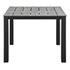 Vermont 40" Outdoor Patio Dining Table In Brown Gray by Modway Furniture