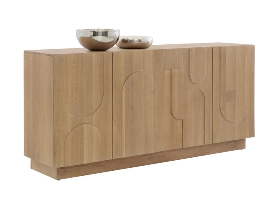 COVE SIDEBOARD - RUSTIC OAK by Sunpan