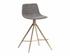 Andres Swivel Counter Stool - Belfast Koala Grey by Sunpan