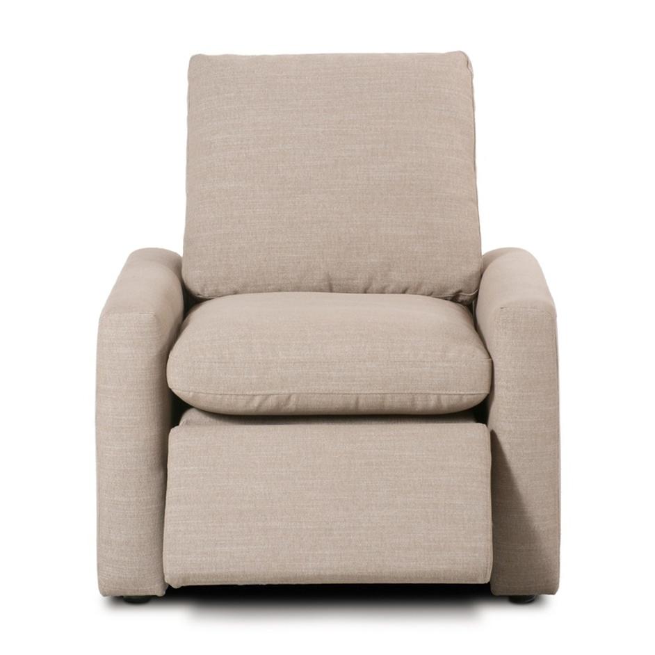 Tillery Power Recliner Accent Chair - Crypton® Nomad Taupe by Four Hands