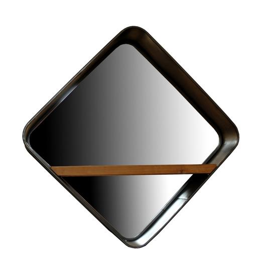 Framed Mirror Diamond Shape by BIDK Home