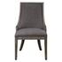 Aidrian Charcoal Gray Accent Chair by Uttermost