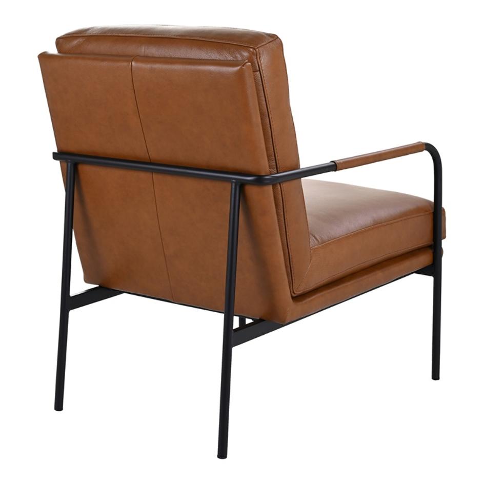 VERLAINE CHAIR CHESTNUT BROWN by Moes Home