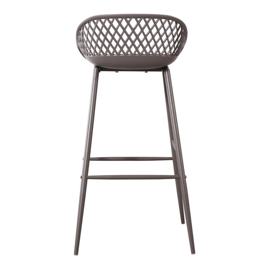 PIAZZA OUTDOOR BARSTOOL GREY by Moes Home
