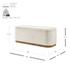Clinton Chenille Storage Bench, Seneca Beige  by New Pacific Direct