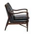 Kiannah Club Chair Black by Classic Home