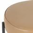 Nocona Stool In Tan Leather In Bar by FOUR HANDS