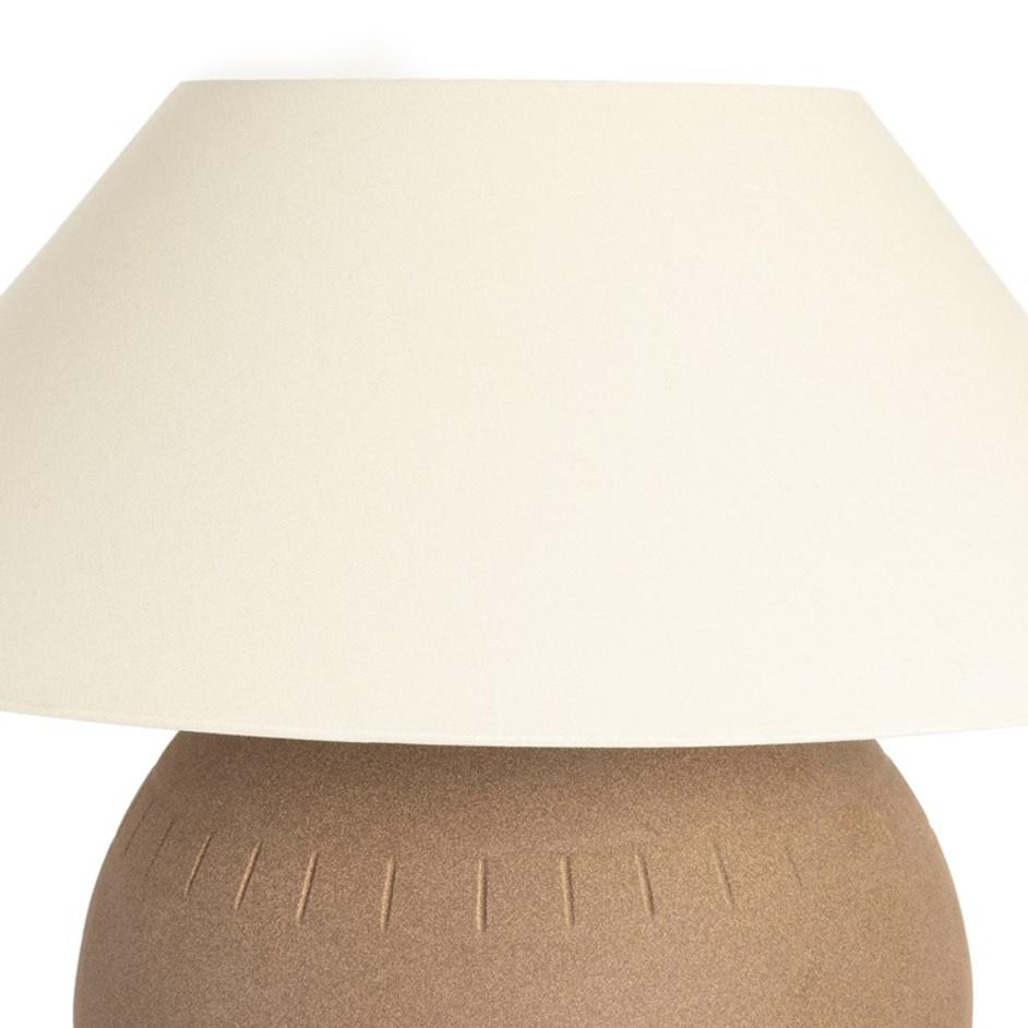 Honus Table Lamp In Dark Sand by FOUR HANDS