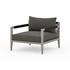 Sherwood Outdoor Chair In Grey/Charcoal by FOUR HANDS