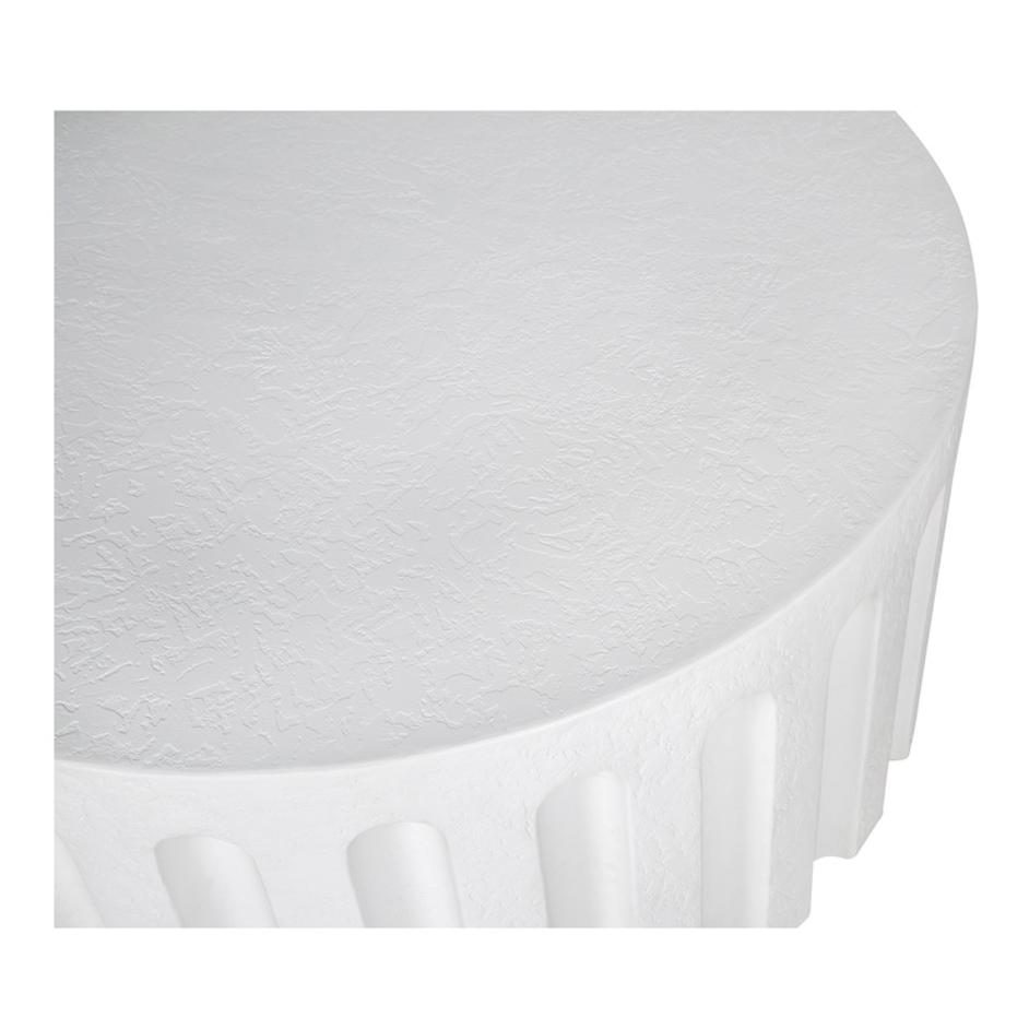 Eris Outdoor Coffee Table White by Moes Home