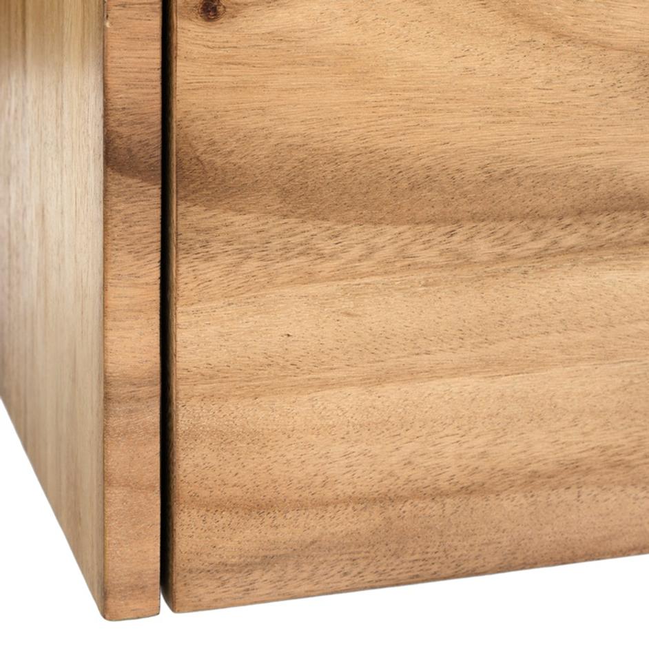 Lunas Executive Desk In Gold Guanacaste by FOUR HANDS